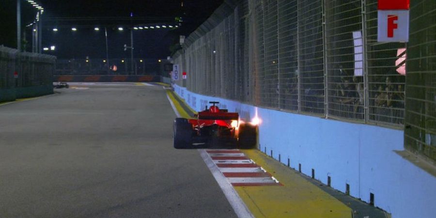 F1 GP Singapura 2018 - Ketika 2 Pebalap Teratas Sama-sama Bikin Blunder saat FP2