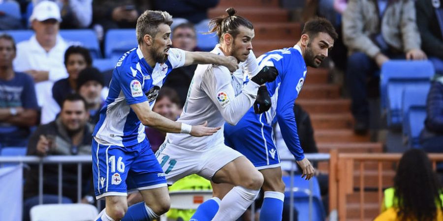 Link Live Streaming Real Madrid Vs Deportivo La Coruna - Gol Indah Gareth Bale Bawa Los Blancos Balikan Keadaan di Babak Pertama