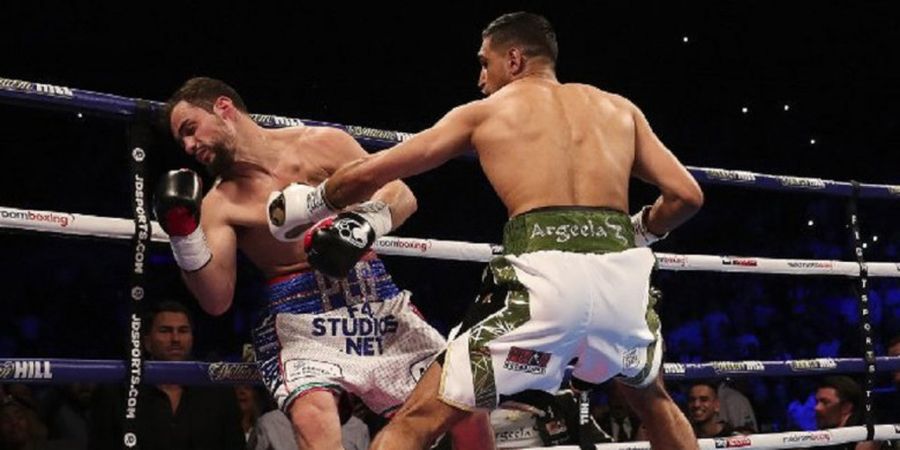 Setelah Menang Mudah di Laga Comeback, Amir Khan Tantang Petinju Peringkat Satu Inggris