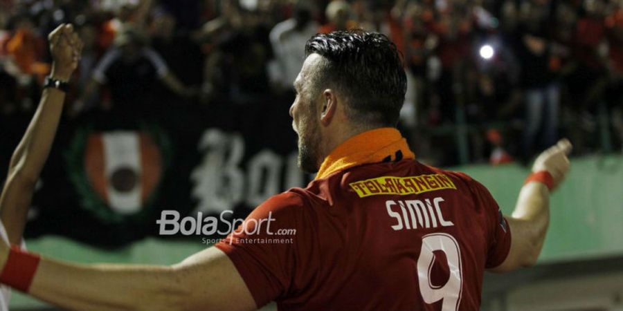 Persija Vs Bali United - Super Simic Cetak Gol, Persija Unggul