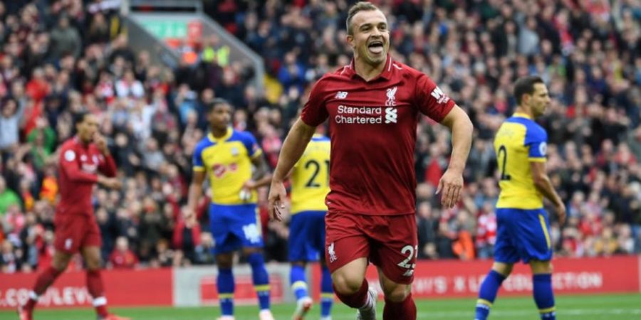 Beresiko Diserang Fan Crvena Zvezda, Xherdan Shaqiri Tetap Nekat Bela Liverpool