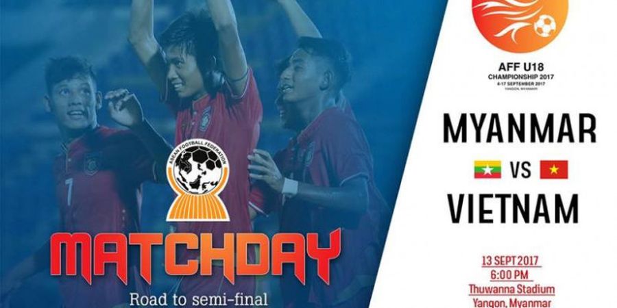 Kejutan di Menit Pertama Myanmar Vs Vietnam, Tuan Rumah Terancam Gigit Jari