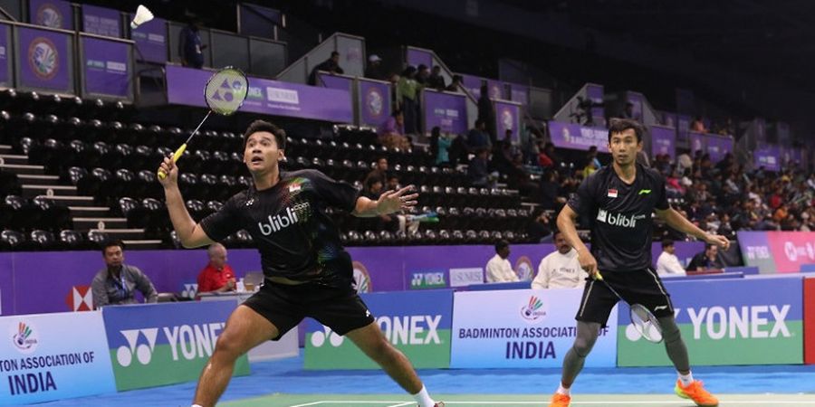 India Open 2018 - Ternyata Kekalahan Angga Pratama/Rian Agung Saputro dari Ganda Putra China di Perempat Final Punya Pola yang Sama