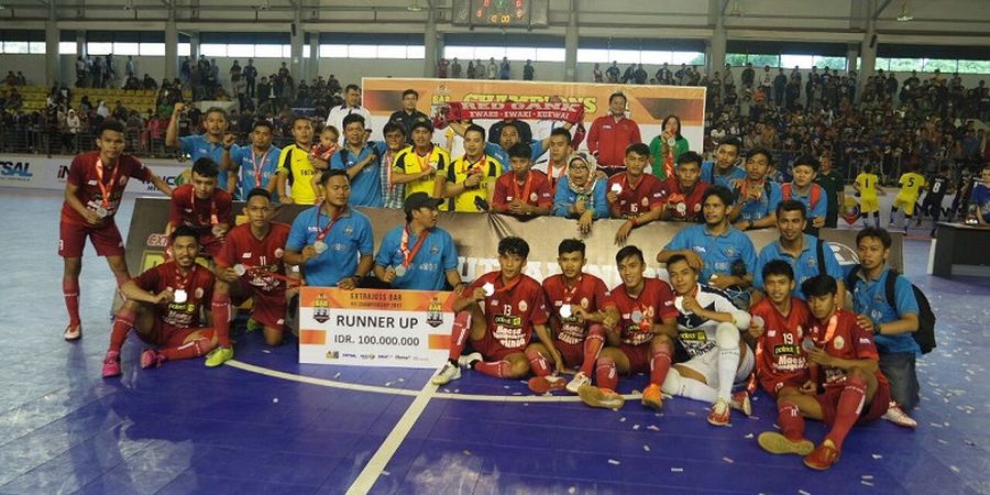 FFI Futsal Championship 2017 - Sulsel Kurang Beruntung Hadapi Jawa Barat di Final