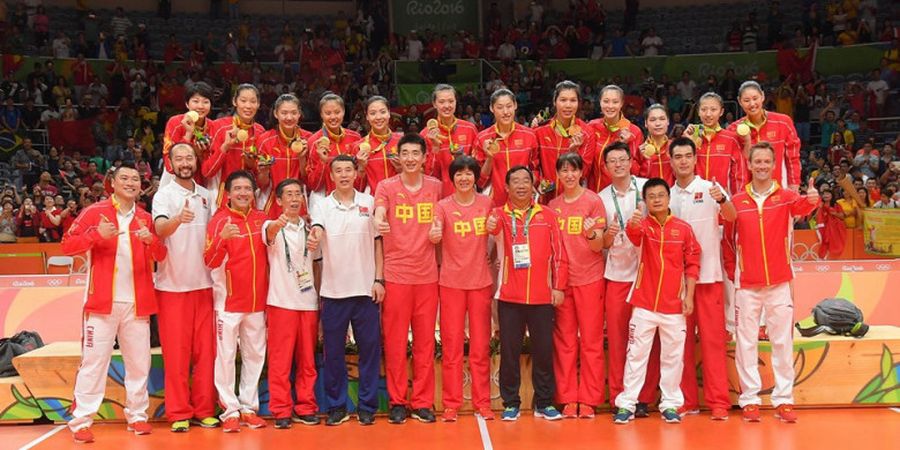 Selain Jadi yang Terbaik pada Asian Games 2018,  Tim Voli Putri China Juga Masuk Daftar Nomor 1 Dunia