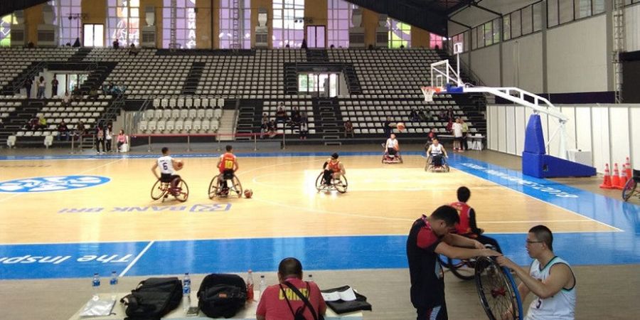 Asian Para Games 2018 -  Timnas Basket Kursi Roda China Jalani Latihan Perdana Jelang Lawan Irak