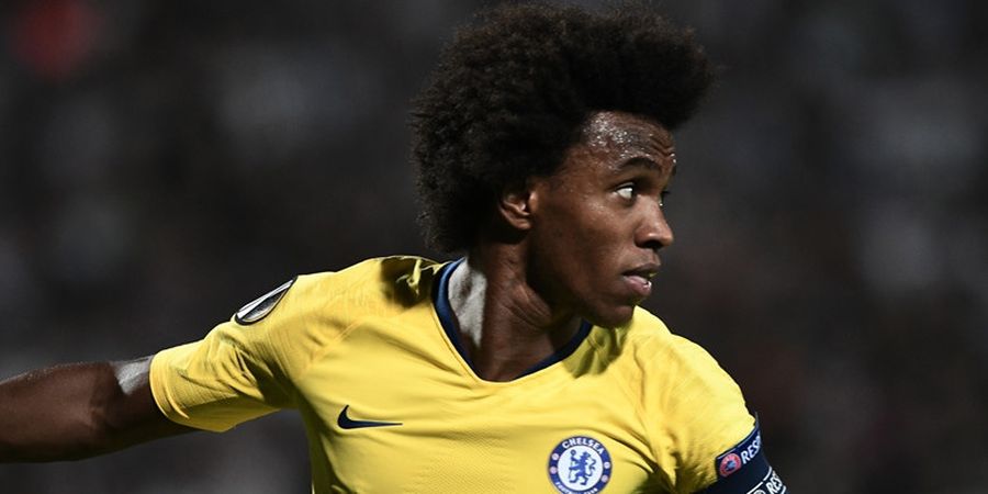 Chelsea Vs PAOK - Willian Lanjutkan Tren Positif Usai Cetak Gol Kemenangan The Blues