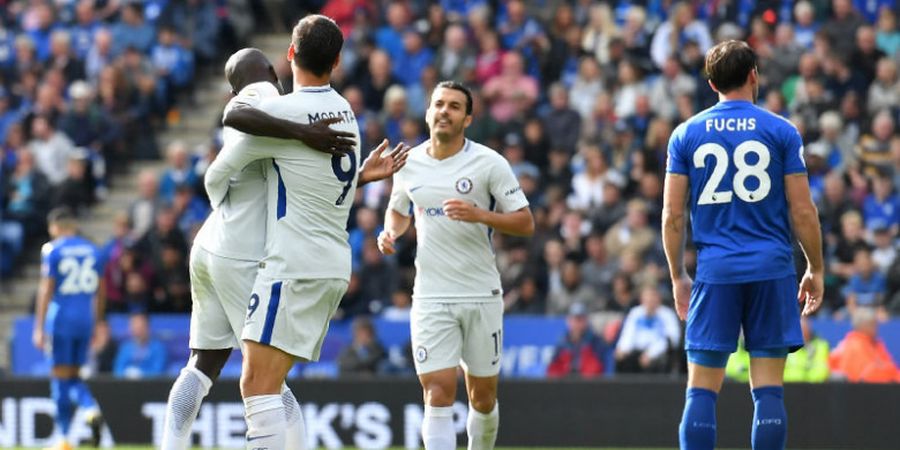 Leicester City Vs Chelsea - Kepala Alvaro Morata  Kembali Memakan Korban