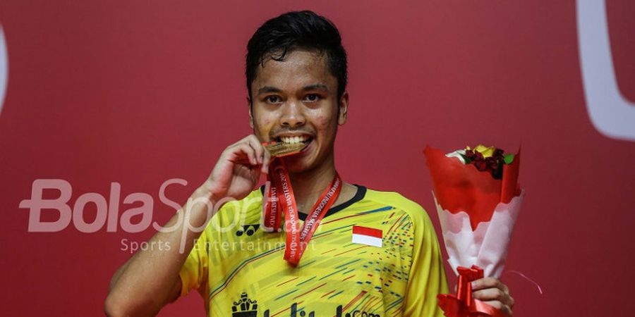 Selamat! Anthony Sinisuka Ginting Masuk Jajaran 10 Besar Tunggal Putra Terbaik Dunia