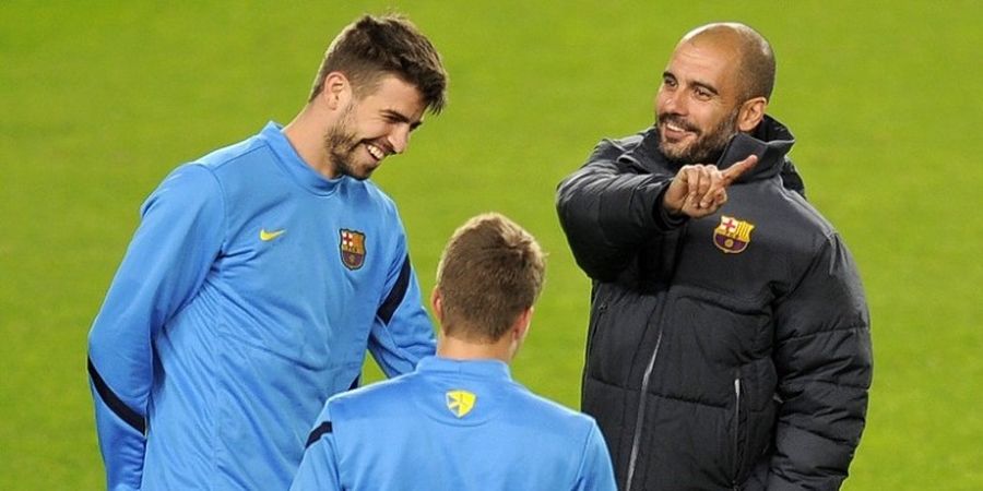 Gerard Pique Ungkap Borok Pep Guardiola di Barcelona