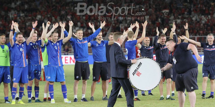 Usai Kalahkan Timnas Indonesia, Islandia Berharap Dongeng Indah Akan Terjadi di Piala Dunia 2018