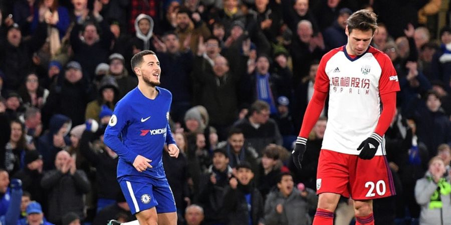 West Bromwich Albion Santapan Lezat bagi Eden Hazard