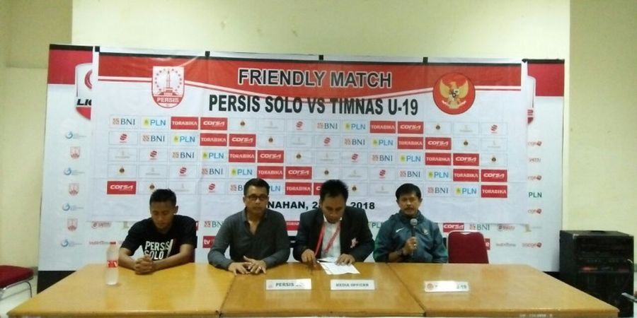 Ini Kata Indra Sjafri Soal Kekalahan Timnas U-19 dari Persis Solo