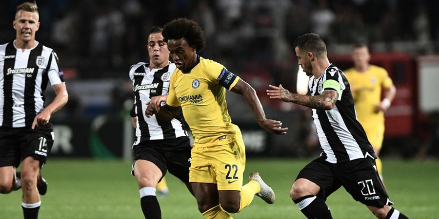 PAOK Vs Chelsea - Gol Tunggal Willian Menangkan The Blues