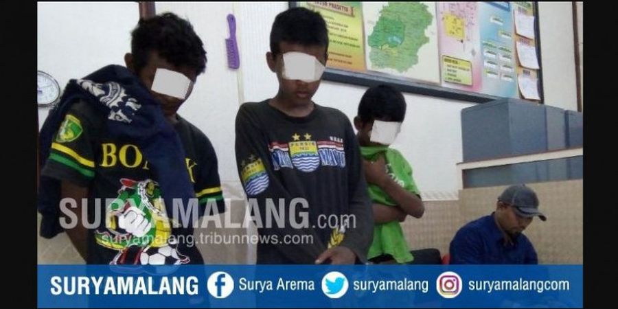 Waduh, Oknum Bonek Todong Pelajar SMK Pakai Obeng