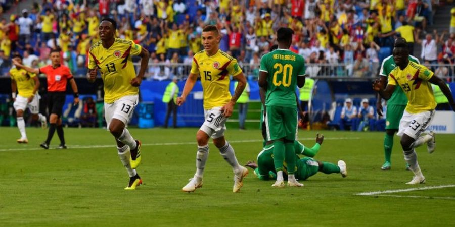 Hasil Piala Dunia 2018 - Kolombia Menang Tipis untuk Lolos ke Babak 16 Besar