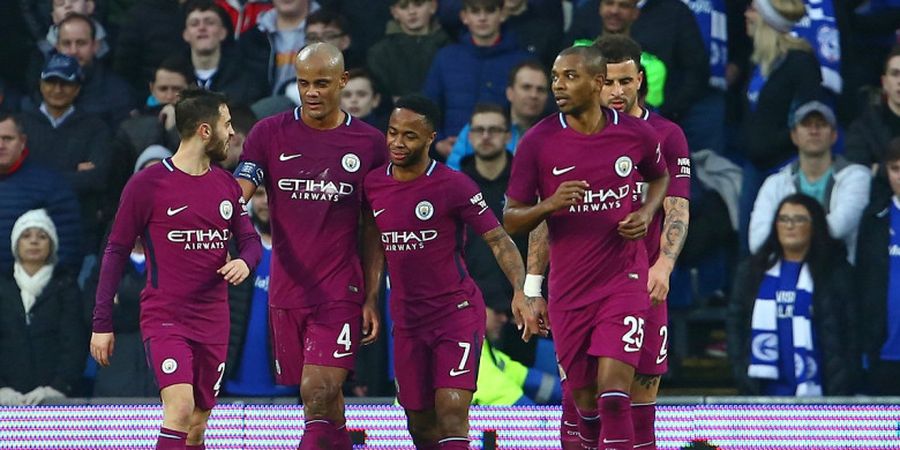 Susunan Pemain Manchester City Vs West Bromwich Albion - Laga Perdana Bek Termahal Kedua Dunia