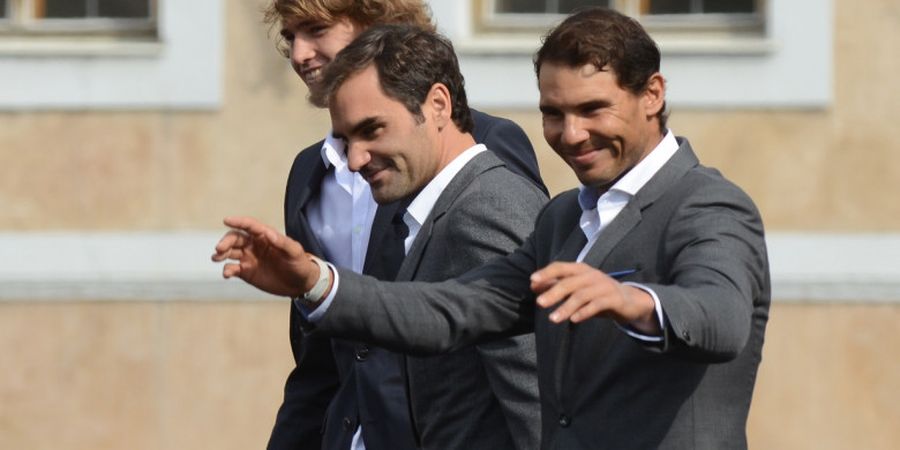 Belum Dapat Kesempatan Main Bareng pada Laver Cup, Begini Respons Federer dan Nadal