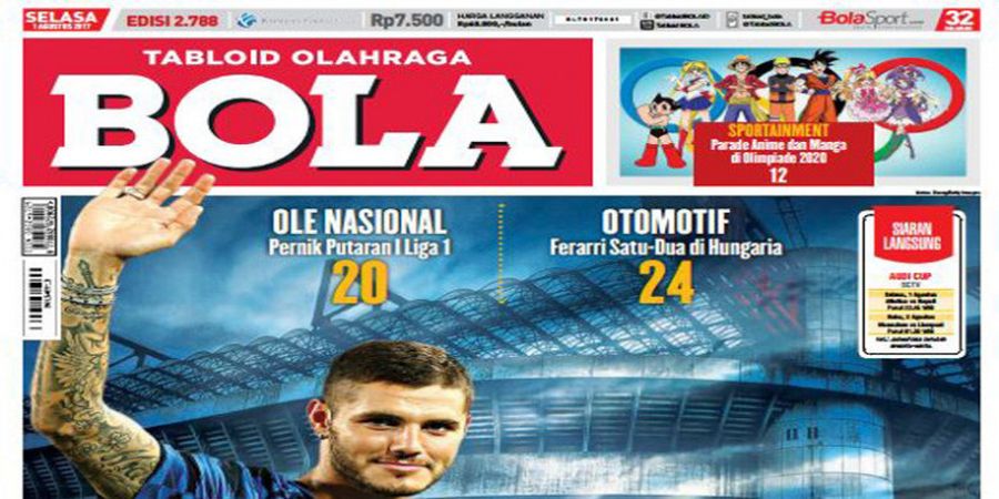 Tabloid BOLA Menyoroti Perkembangan Inter Milan dan Dampak Pramusim di Singapura