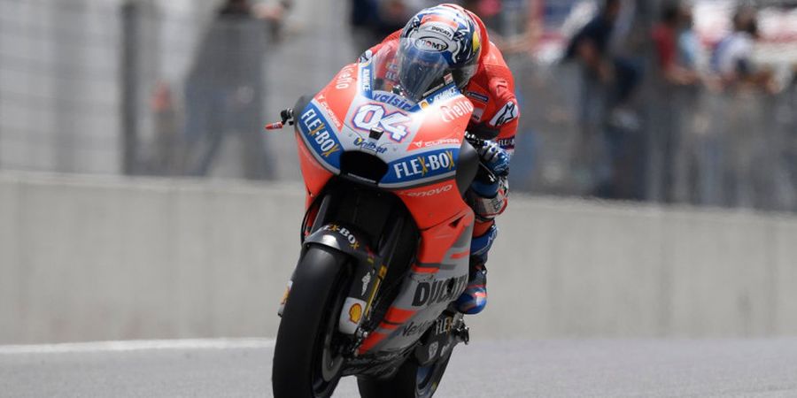 MotoGP Italia 2018 - Catatan Anjlok Saat FP2, Begini Penjelasan Andrea Dovizioso