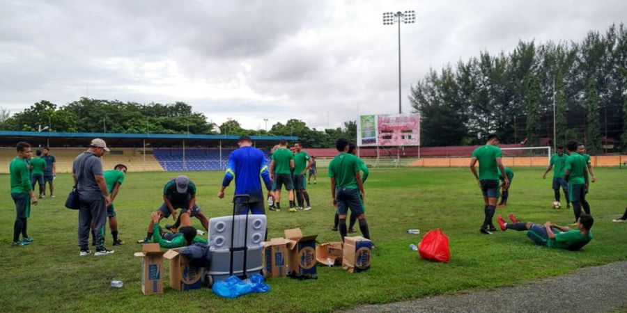 Aceh World Solidarty Games 2017 - Tiga Pemain Timnas Jadi 'Korban' Laga Vs Brunei, Dua Latihan Terpisah