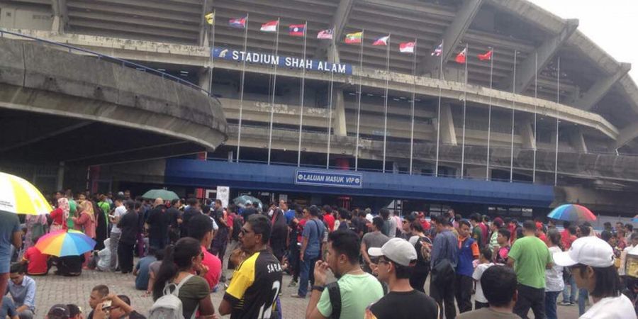 Malaysia Vs Indonesia - Stadion Shah Alam Sediakan Layar Tancap di Luar Stadion