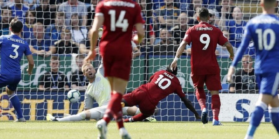 Babak I Leicester City Vs Liverpool - Sadio Mane dan Roberto Firmino Buat The Reds Unggul 2-0