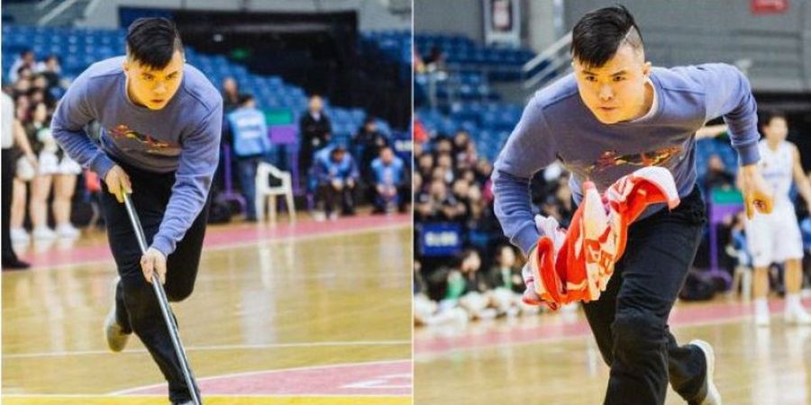 Viral, Tukang Pel Lapangan Basket Dapat Gaji Ratusan Juta Rupiah Berkat Aksi Heroiknya Saat Bersihkan Lantai