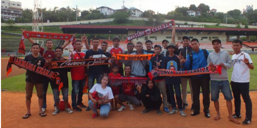 Persipura Vs Persija - Mantap, Sejumlah Jakmania Lakukan Tur ke Jayapura