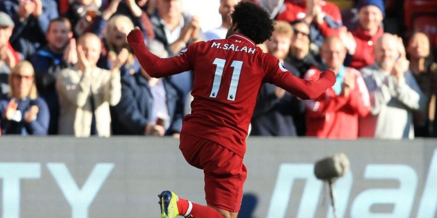 Liverpool Vs Brighton - Mohamed Salah Antar The Reds ke Puncak dengan Rapor Sempurna