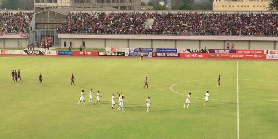 Gol Telat PSS Sleman buat Persita Gagal Menang pada Laga Perdana 8 Besar Liga 2