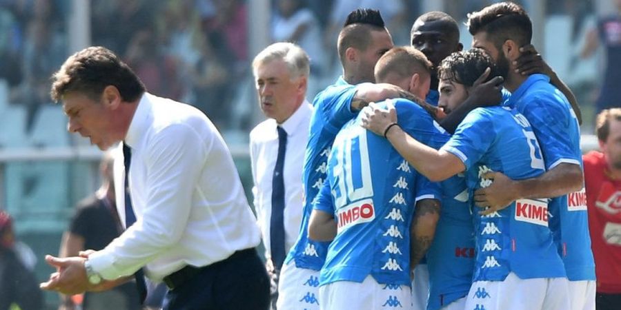 Hasil Liga Italia - Hajar Torino, Napoli Samai Poin Juventus