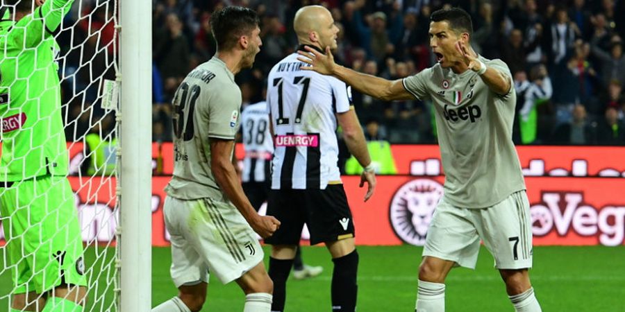 Hasil Liga Italia - Cristiano Ronaldo Bobol Gawang Udinese, Juventus Menang Lagi