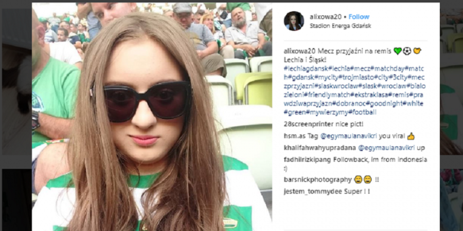 Berswafoto dengan Egy Maulana Vikri, Fan Cantik Lechia Gdansk Jadi Target Warganet Indonesia