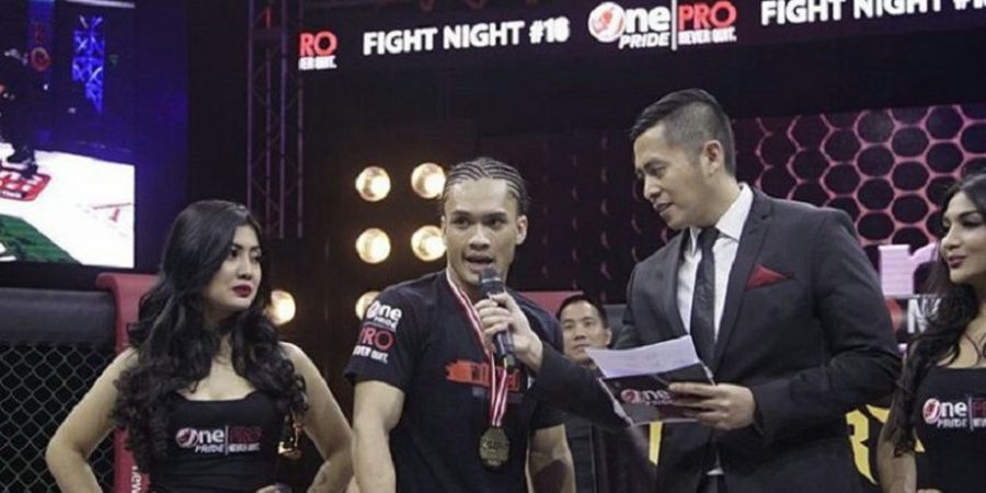 Tampil pada Celebrity Match One Pride 2018, Randy Pangalila Sukses Menang KO