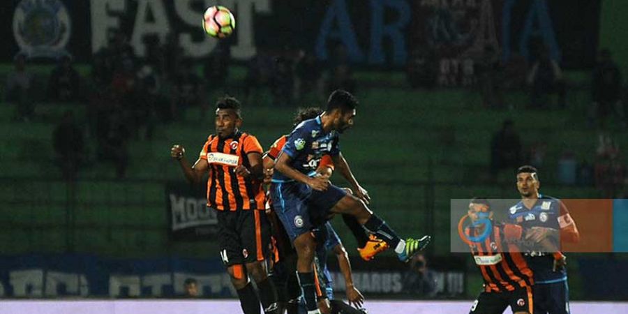 Perseru Serui Vs Arema FC - Tanpa Enam Pilar, Singo Edan Gagal Menikam Keangkeran Stadion Marora