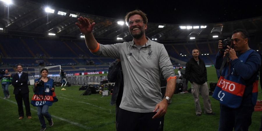 Pendukung Liverpool Tertahan di Stadio Olimpico hingga Tengah Malam, Juergen Klopp Beri Hiburan