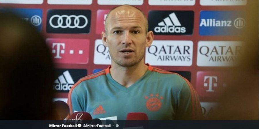 Cedera Misterius Buat Arjen Robben dan Bayern Bingung serta Frustrasi