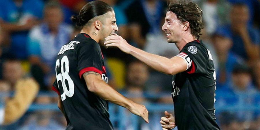 Gol Tendangan Bebas Ricardo Rodriguez Buka Peluang AC Milan ke Babak Play-off Liga Europa