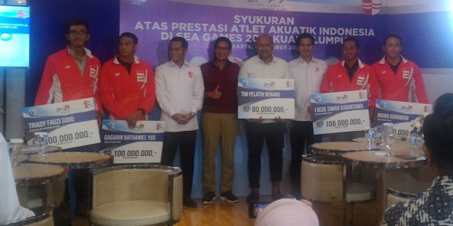 Target SEA Games 2017 Terpenuhi, PRSI Gelar Syukuran dan Gelontorkan Bonus Besar