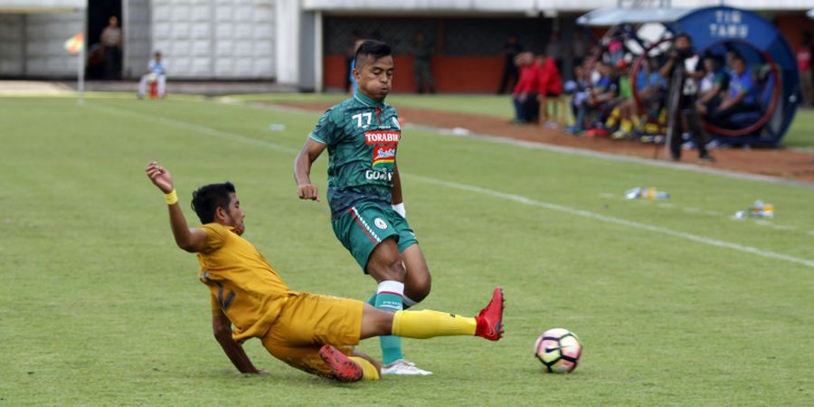 Babak Pertama, PSS Sleman Tahan Juara Liga 1 Musim 2017