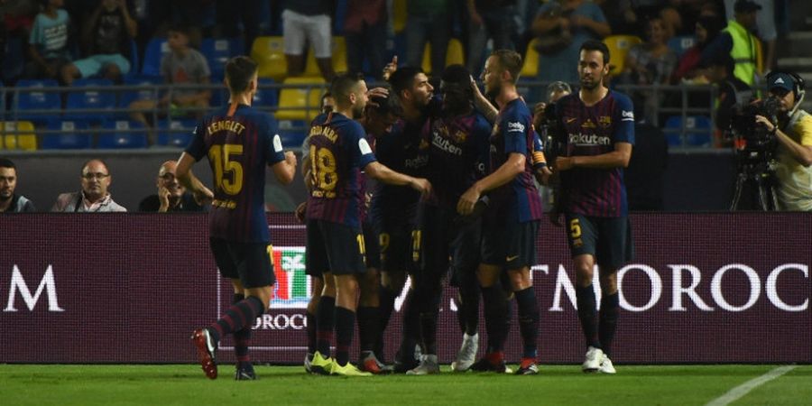 Gol Roket Si Anak Ajaib Antarkan Barcelona Juara Piala Super Spanyol 2018