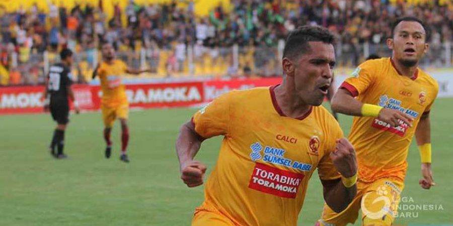 12 Gol Tercipta di Kemenangan Sriwijaya FC atas Persegres Gresik