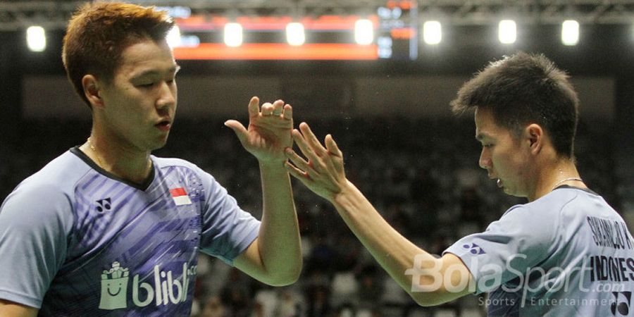 Indonesia Masters 2018 - Lolos ke Semifinal, Marcus/Kevin Masih Enggan Bayangkan Gelar Pertama di Istora