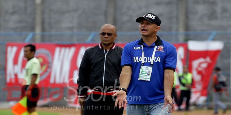 Pelatih Madura United Tak Peduli Skor, yang Penting Menang!