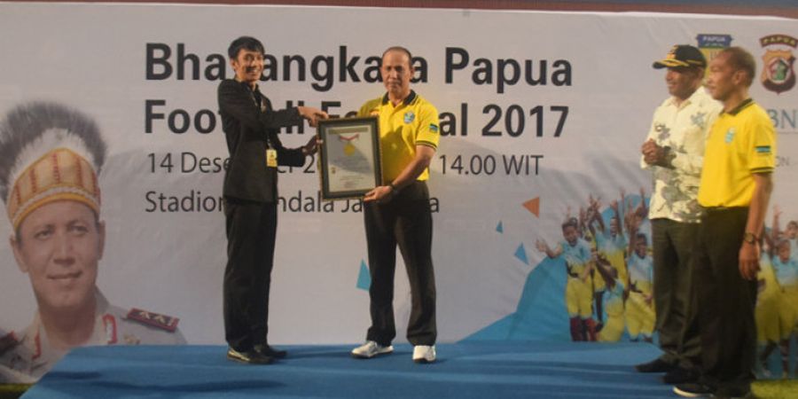 Bhayangkara Papua Football Festival 2017: Rekor MURI dan Masa Depan Cerah Sepak Bola Papua