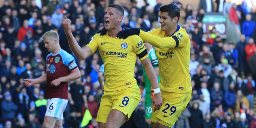 Liga Inggris: Cetak 4 Gol ke Gawang Burnley, Chelsea Belum Terkalahkan 