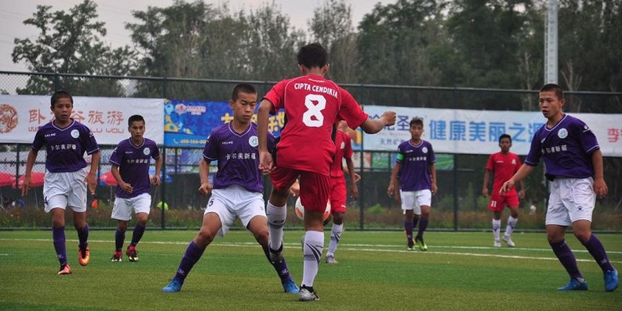 Bermain Bagus, Cipta Cendikia Football Academy Gagal ke Final Gothia Cup China