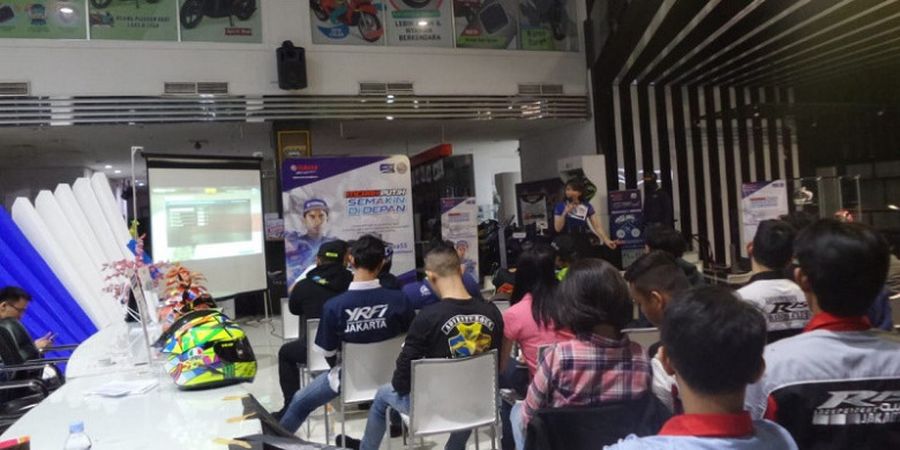 Yamaha Indonesia Gelar Nonton Bareng Aksi Pebalap Galang Hendra pada WSSP300