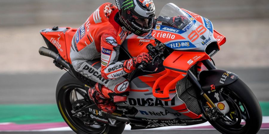 Beda Pendapat Jorge Lorenzo dan Marc Marquez Soal Balapan Basah MotoGP Qatar